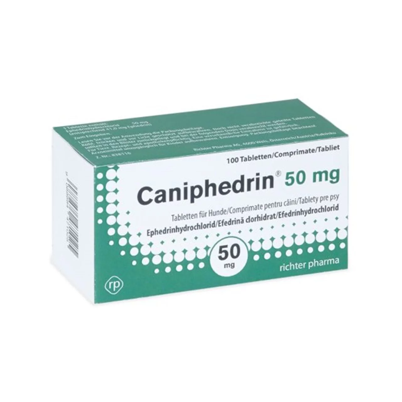 Afecțiuni Renale și Urinare - Caniphedrin 50 mg - 100 comprimate