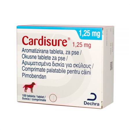 Cardisure Flavoured 1.25 mg – Blister 10 tablete