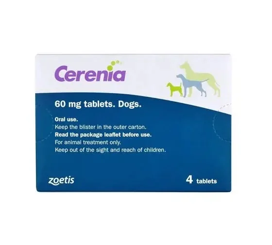 Farmacie Câini - Cerenia 60 mg - 4 comprimate