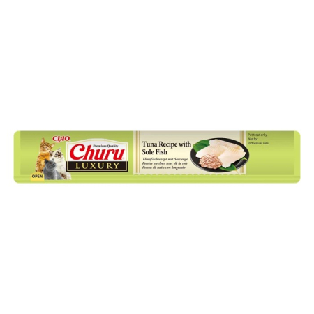 Churu Cat Luxury Tuna & Sole Fish - 4 x 14 g [1]