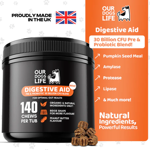 Digestive Supplements for Dogs OurDogsLife - 140 chews [1]