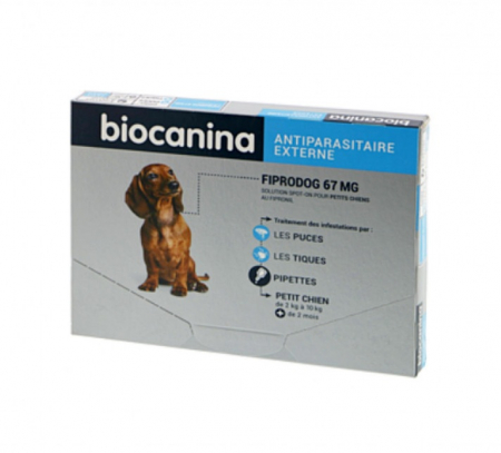 FiproDog S (2-10 kg) - 3 pipete