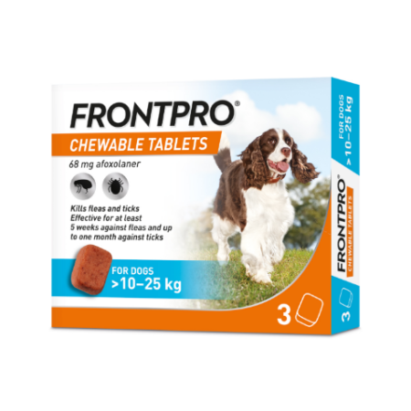 Afecțiuni - Frontpro L 68 mg (10-25 kg) - 3 tablete