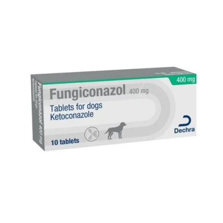 Farmacie Câini - Fungiconazol 400 mg - Folie 10 comprimate