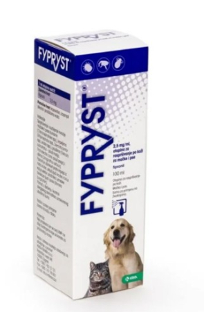 Farmacie Pisici - Fypryst 2.5 mg/ml spray - soluție 100 ml