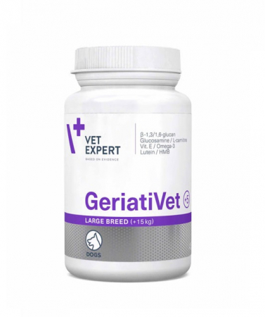 Suplimente Imunitate și Vitamine - GeriatiVet Dog Large Breed - 45 tablete