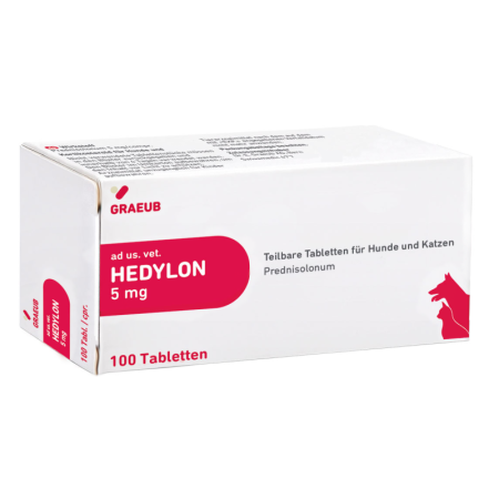Pisici - Hedylon 5 mg - Folie 10 comprimate