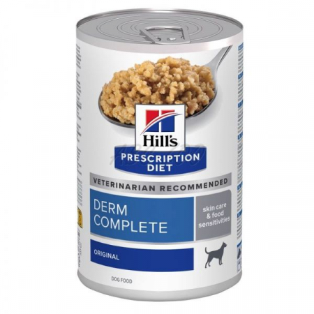 Diete Veterinare - Hrană umedă Câini - Hill's PD Canine Derm Complete - 370 g