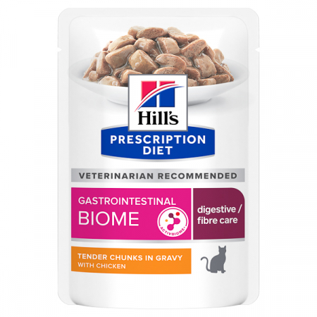 Hrană / Diete Pisici - Hill's PD Feline Gastrointestinal Biome - plic 85 g