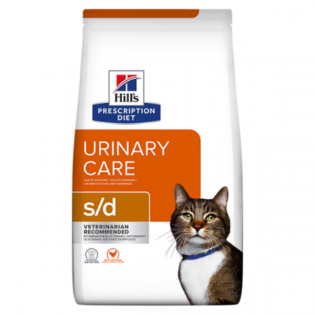 Farmacie Pisici - Hill's PD Feline S/D Chicken - 1.5 kg