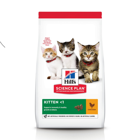 Pisici - Hill's SP Feline Kitten Chicken - 1.5 kg