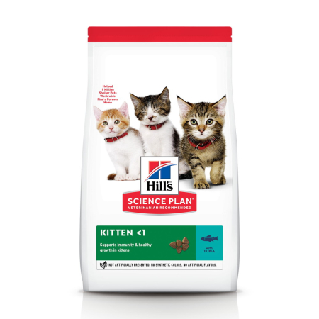 Pisici - Hill's SP Feline Kitten Tuna - 7 kg