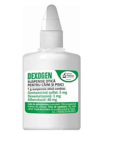 Dexogen suspensie otică - 20 ml