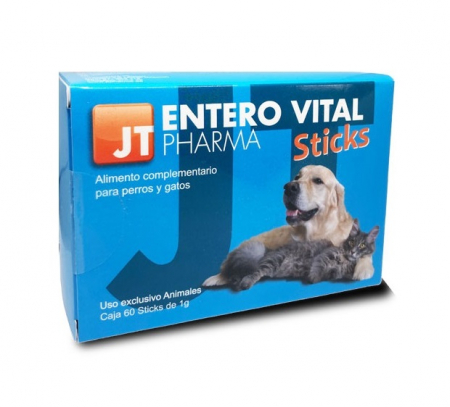 Farmacie Pisici - JT Enterovital - 60 pliculețe