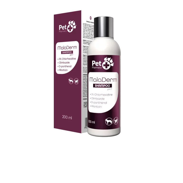 Produse Cosmetice - MalaDerm Șampon - 200 ml 