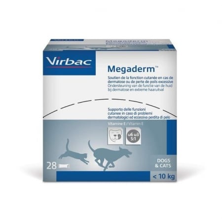 Afecțiuni Dermatologice - Megaderm 4 ml (sub 10 kg) - 28 plicuri