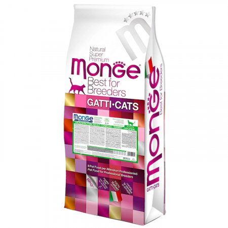 Hrană Uscată Pisici - Monge Natural Monoprotein Cat Adult Iepure - 10 kg