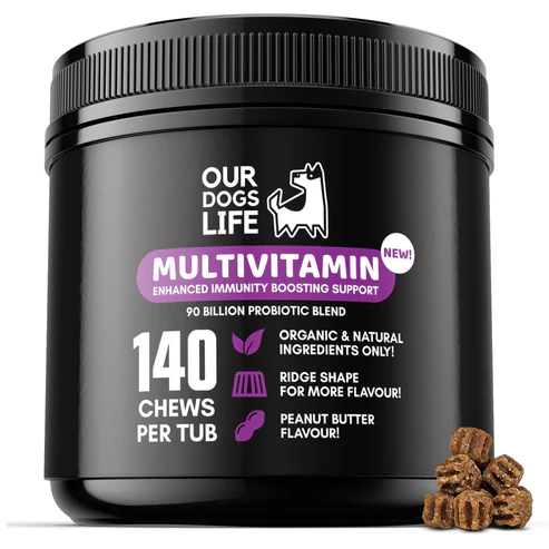 Câini - Multivitamin for Dogs OurDogsLife - 140 chews