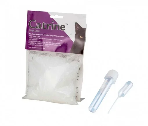 Igienă și Îngrijire Pisici - Nisip Catrine Pearl Litter pentru recoltare urină - 200 g