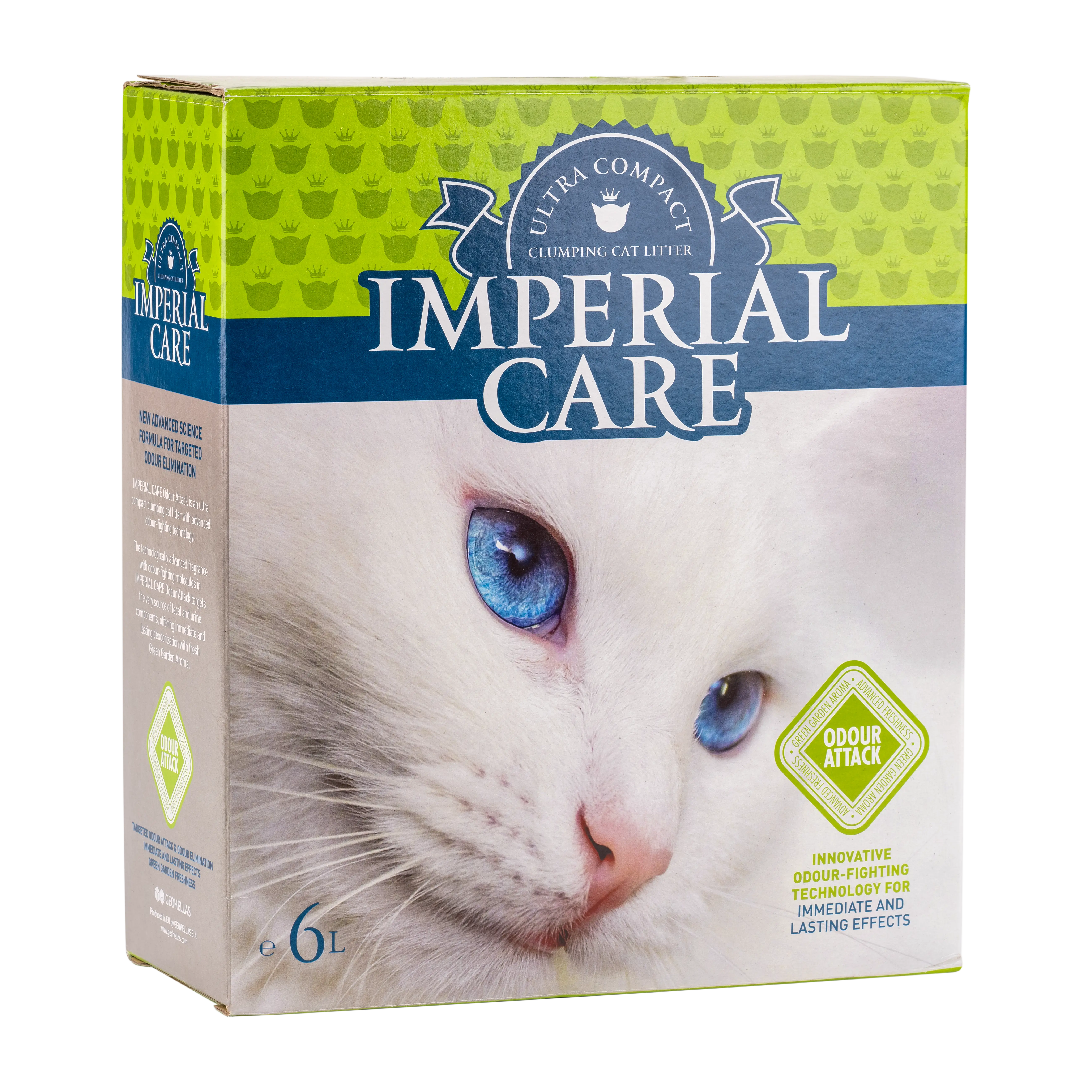 Litiere - Nisip litieră Imperial Care Green Garden - 6 l