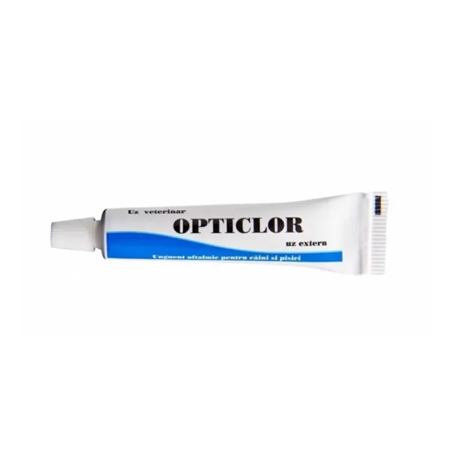 Farmacie Pisici - Opti Clor - 4 g unguent oftalmic