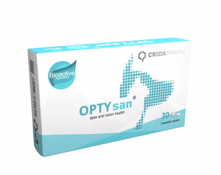 Produse Oftalmologice - OPTYsan – 30 tablete masticabile
