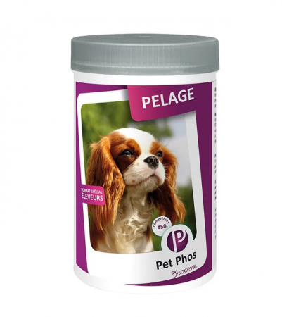 Afecțiuni Dermatologice - Pet Phos Canin Special Pelage - 450 tablete