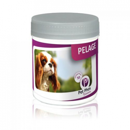 Afecțiuni Dermatologice - Pet Phos Canin Special Pelage - 50 tablete