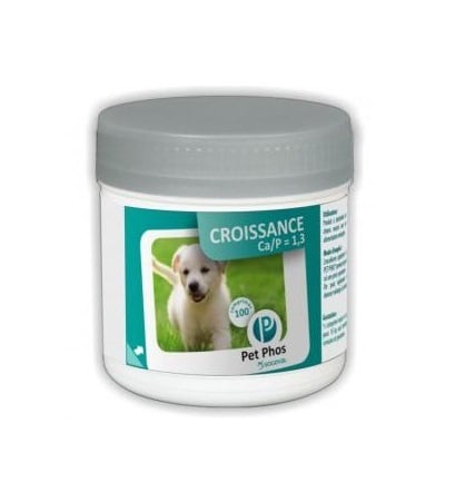 Suplimente Imunitate și Vitamine - Pet Phos Croissance Ca/P 1.3 - 100 tablete