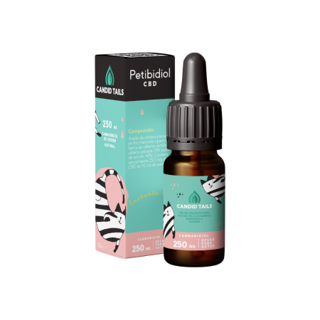 Petibidiol Oil 250 mg (2.5%) for Cats