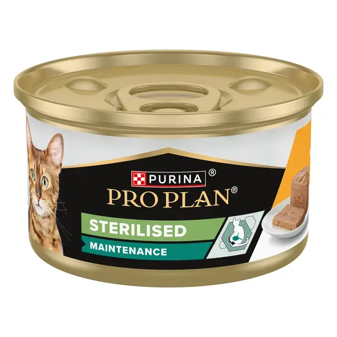 Pisici - Purina Pro Plan Adult Sterilised Cat Maintenance Pui - 85 g