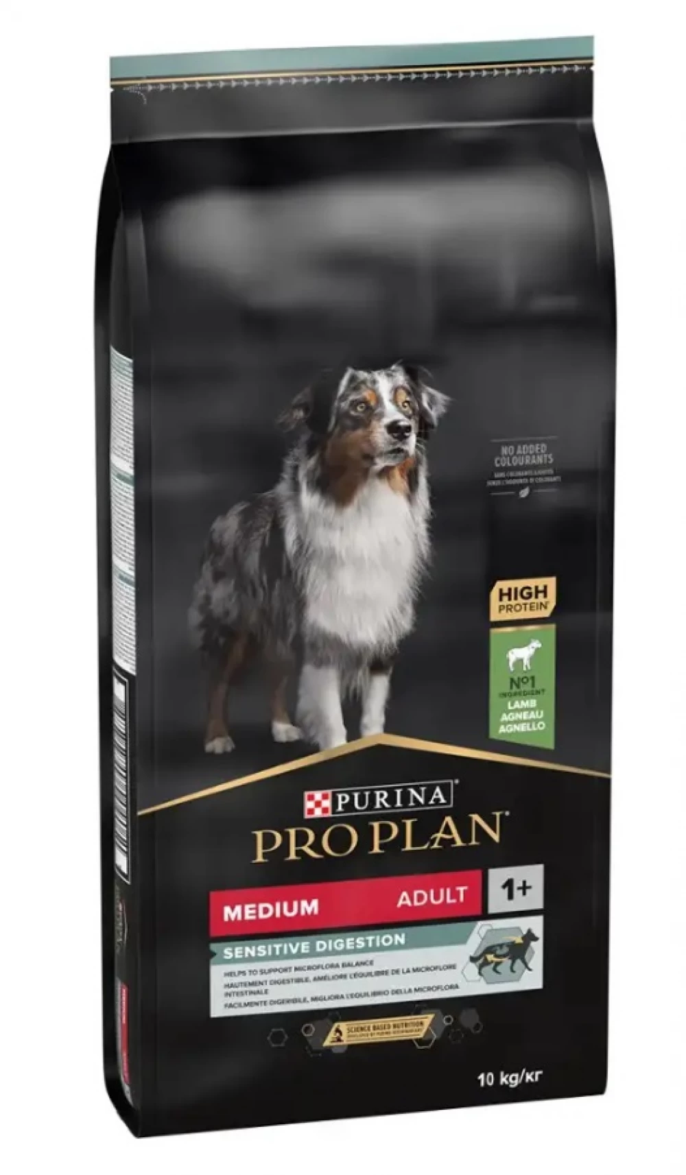 Hrană / Diete Câini - Purina Pro Plan Dog - Medium Adult - Digestion - Miel - 10 kg