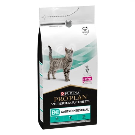 Diete Veterinare - Hrană uscată Pisici - Purina Pro Plan Vet Diets Cat EN Gastrointestinal – 1.5 kg