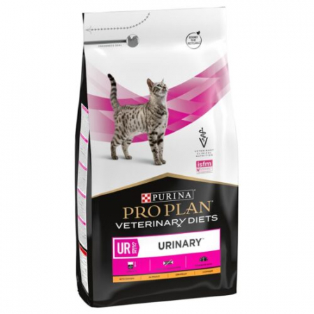 Diete Veterinare - Hrană uscată Pisici - Purina Pro Plan Veterinary Diets Cat UR Urinary – 5 kg