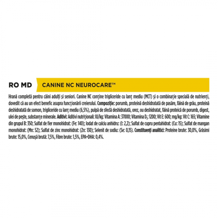 Purina Pro Plan Veterinary Diets Dog NC Neurocare – 3 kg [2]