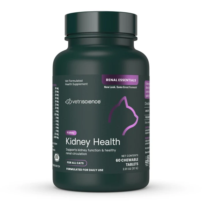 Kidney Health Cat - Renal Essentials for Cats - 60 tablete