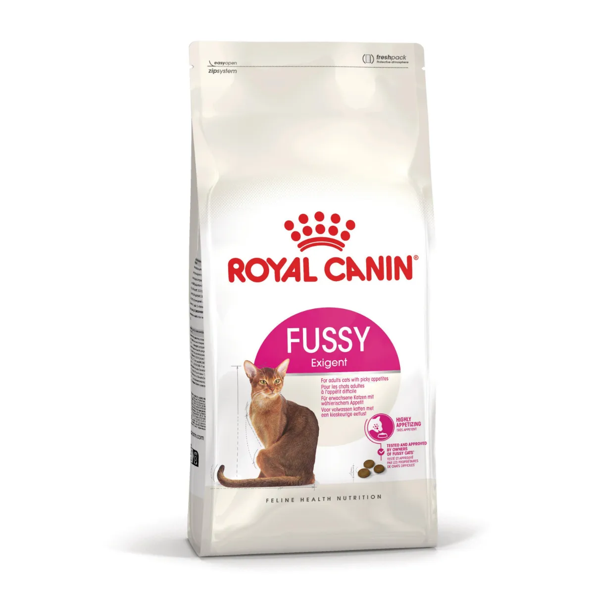Hrană / Diete Pisici - Royal Canin Fussy Exigent Adult Cat - 4 kg