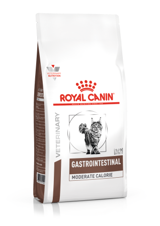 Diete Veterinare - Hrană uscată Pisici - Royal Canin Gastrointestinal Cat Moderate Calories - 4 kg