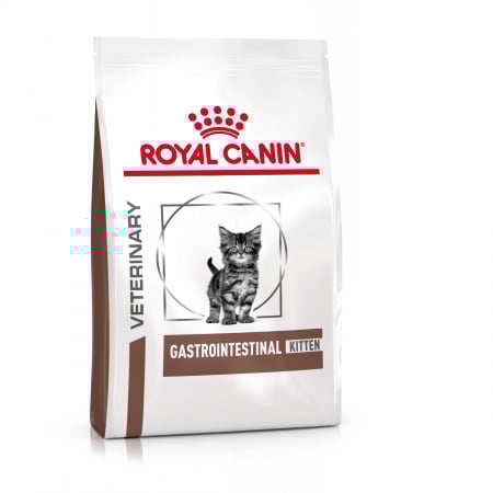Diete Veterinare - Hrană uscată Pisici - Royal Canin Gastrointestinal Kitten - 2 kg