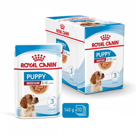 Royal Canin Medium Puppy - in sos - 140 g [1]