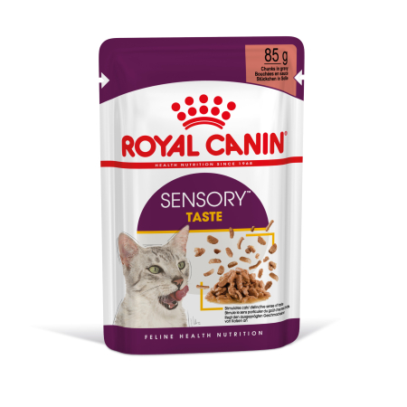 Hrană Umedă Pisici - Royal Canin Sensory Taste Adult Cat - în sos - 85 g
