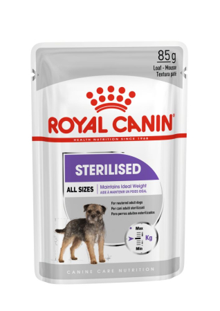 Câini - Royal Canin Sterilised Dog - pate - plic 85 g
