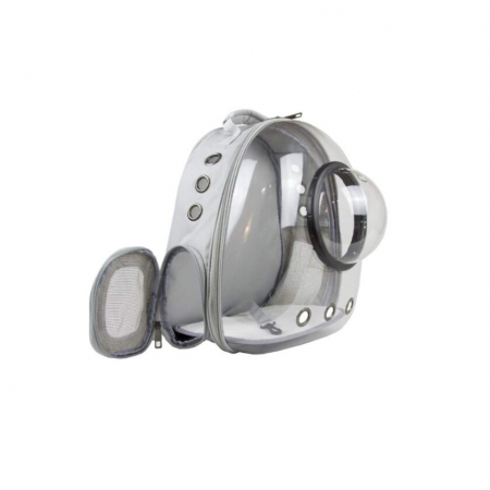 Rucsac transport animale de companie cu hublou - gri [1]