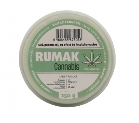 Cai - Rumak Gel Canabis cu efect de încălzire - răcire – 250 g