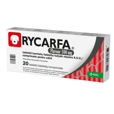 Afecțiuni - Rycarfa Flavour 100 mg - 20 comprimate