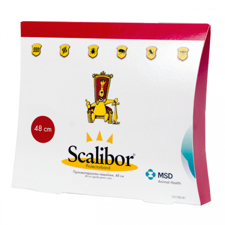 Antiparazitare Externe - Scalibor zgardă antiparazitară - 48 cm