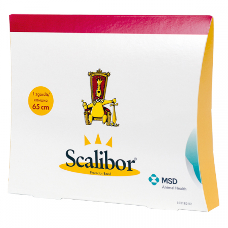 Antiparazitare Externe - Scalibor zgardă antiparazitară - 65 cm