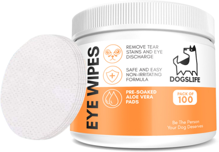 Afecțiuni Oftalmologice - Șervețele pentru igiena ochilor OurDogsLife - 100 servețele