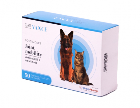 Dureri Articulare / Antiinflamatoare - Vance Joint - Câini și Pisici - 30 tablete masticabile