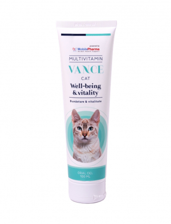 Farmacie Pisici - Vance Multivitamin Cat - 100 ml gel oral